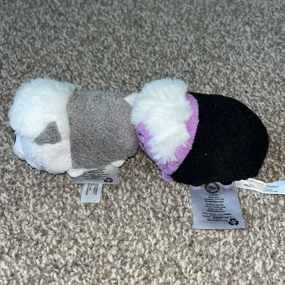 Disney Tsum Tsum Little Mermaid Ursula Scuttle Sebastian Max Set of 4 Plush - Picture 13 of 14